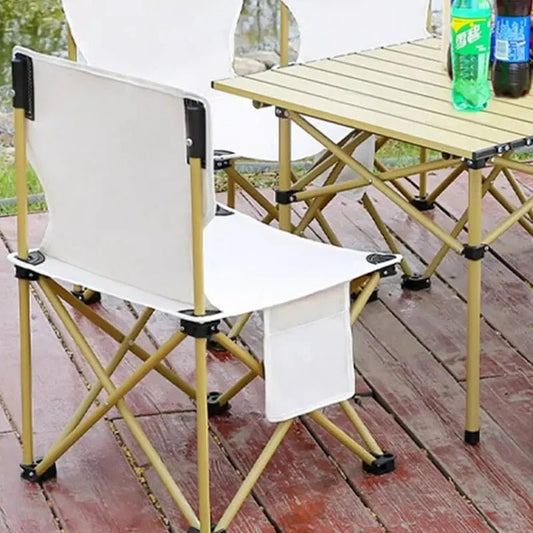 Outdoor Portable Folding Chair with Pocket - The Accessibility Shop