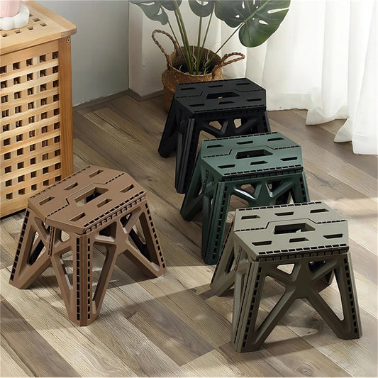 Portable Folding Stool with Handle - The Accessibility Shop